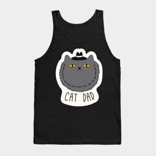 cat dad Tank Top